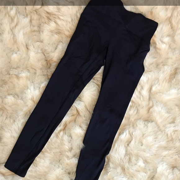 Lululemon Navy Leggings - Picture 2 of 2
